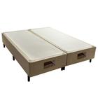 Cama para Box King Size Revolution Bege Castor 193x203