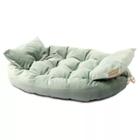 Cama para Cachorro Colchão Luxo Verde Conforto Excepcional em Todos os Tamanhos! Torne o Descanso do seu Pet um Luxo Real