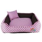 Cama Para Cachorro e Gato 60x60 Caminha Lavável JN Pet