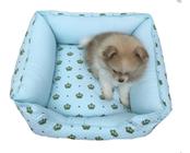 Cama Para Cachorro ou Gato Pet Pug Yorkshire Shih Tzu Chihuahua Azul
