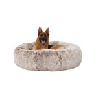 Cama para cães Bedfolks Calming Donut lavável anti-ansiedade XL Brown