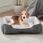 Cama para cães DEBANG HOME Deluxe Plush Canil lavável para cães de médio porte