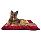 Cama Pet Cães E Gatos Cachorro Grande Vermelho 75 X 1,15