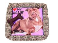 Cama Pet ComfortPet Grande Pitbull Rosa