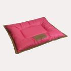 Cama pet confort  impermeável   G  97 x 67 x 9 cm Pink