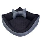 Cama Pet De Canto Luna Impermeável Extra Grande Chumbo