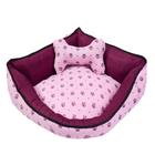 Cama Pet de Canto Luna Top Extra Grande Realeza Rosa