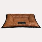 Cama pet luxo impermeável G 97 x 67 x 9 cm Peroba