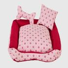 Cama Pet Onix Impermeavel Extra Grande Realeza Rosa