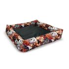 Cama Pet Para Cães e Gatos 60x60cm c/ Zíper Caminha Pet Lavável com Fundo Impermeável