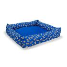 Cama Pet Para Cães e Gatos 60x60cm c/ Zíper Caminha Pet Lavável com Fundo Impermeável