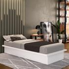 Cama Solteiro 8284 Oriental Foscarini Branco