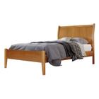 Cama Solteiro 90cm Classic Amendoa Mel Josandro - Móveis Josandro