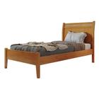 Cama Solteiro 90cm Esmeralda Amendoa Mel Josandro - Móveis Josandro