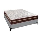 Cama Solteiro Box Berlim Cinza com Molas Superlastic Probel