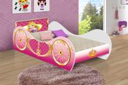 Cama Solteiro Carruagem Princesas, Moveis Quarto Infantil