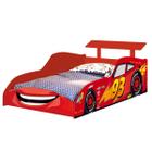 Cama Solteiro Infantil Juvenil Menino Menina Carro Stock Car Azul Princesas Meninas Montessoriana Corrida Facil Acesso quarto criança