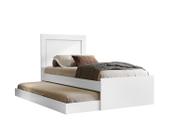 Cama Solteiro Luara Para Quarto Auxiliar Moderna Varias Cores - Maalistore