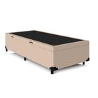 Cama Sommier Box Baú Solteiro 88x188x42 - Abertura Lateral