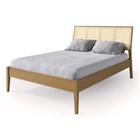 Cama Vicenca King cor Mel 199cm - 72222