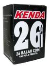 Camara de ar kenda 26x1.90/ 2.125 balao valvula presta 33mm