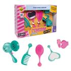 Boneca Make Up Star Loira Camarim P/ Pentear Maquiar Br1503