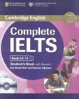 Cambridge english complete ielts bands 6.5-7.5 sb with answers & cd-rom