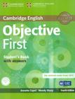 Cambridge english objective first sb with answers & cd-rom - 4th ed - CAMBRIDGE UNIVERSITY