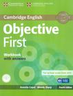 Cambridge english objective first wb with answers and audio cd - 4th ed - CAMBRIDGE UNIVERSITY