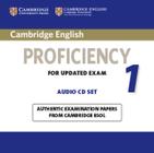 Cambridge english proficiency 1 - audio cd set
