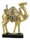 Camelo Dourado 24cm - Resina Animais - Taimes