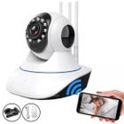 Camera Anti Furto Alarme Visão Noturna Wifi Recarregável - Onvif