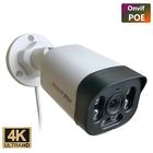 Câmera Bullet 4K Super HD com Visão Noturna Infravermelha - PoE 48V/12V - 4MP/5MP/8MP