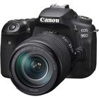 Câmera Canon 90d 32.5mp Kit 18-135mm Is Nano Usm