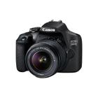 Câmera Canon Eos 2000D Wi Fi Nfc Com Lente Ef S 18 55 Mm Iii Preta