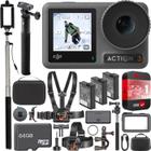 Câmera de ação DJI Osmo Action 3 Adventure 4K HDR Vlog Bundle