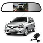 Camera De Re Espelho Retrovisor Com Tela Renault Clio - Importado