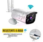 Câmera De Segurança Bullet Externa Ip Wifi 1080p Hd Jortan