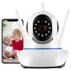 Camera De Segurança Com 3 Antena Wifi Ip 1080 Ipega Kp-ca128 - King