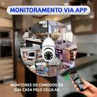 Camera De Segurança Ip Lâmpada Visão Noturna Wifi 360 Espian - Smart Camera