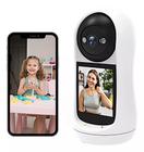 Câmera De Segurança Wi-fi Smart Camera Baba V5 Branca 3mp. (2)