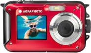 Camera Digital A Prova D'Agua Agfaphoto DC6000B Realishot WP8000 24MP 16X Vermelho