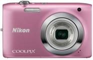 Câmera digital NIKON COOLPIX S2600 ROSA ZOOM 5X 14MP NOVA COM NF