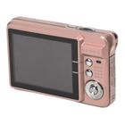 Câmera Digital UBEF 48MP 4K com Tela LCD de 2,7 Polegadas (Rosa) - Ideal para Vlogging