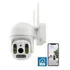 Câmera Espiã IP Speed 360 Automática Wifi Full Hd 1080p Visão Noturna Com Detecção De Movimento BV