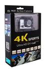 Câmera Filmadora Esportiva 4k P/ Capacetes diversos