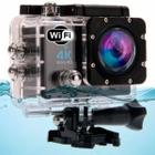 Câmera Filmadora Sport 4k Action Wi-fi C/ Controle Sem Fio