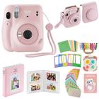 Câmera Fujifilm Instax Mini 11 com estojo, álbum e kit de acessórios