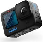 Câmera GoPro HERO 11 Black à Prova D'água com LCD Frontal, Vídeos 5.3K, Fotos 27MP