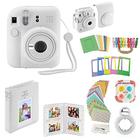 Câmera instantânea Fujifilm Instax Mini 12 com kit de acessórios Clay